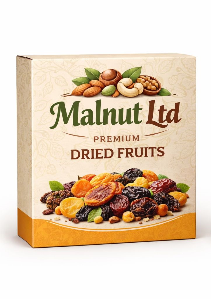 Raw nuts prepared for wholesale trade